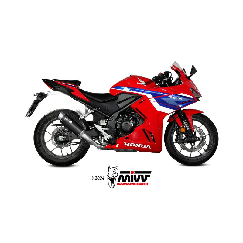 Silencieux MIVV GP Pro pour CBR 500 R (24-25) H.093.L Silencieux MIVV GP Pro pour CBR 500 R (24-25) H.093.L