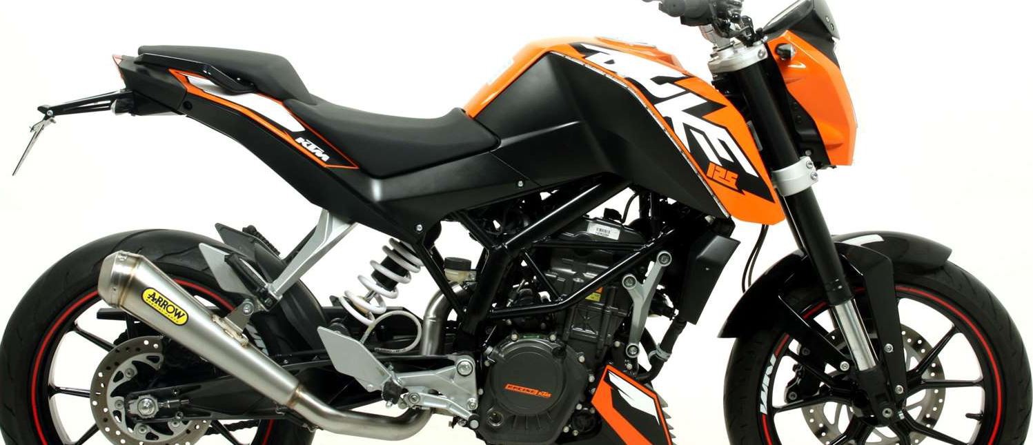 Silencieux ARROW Pro-Race pour Duke 125 (11-16) Duke 200 (11-14)