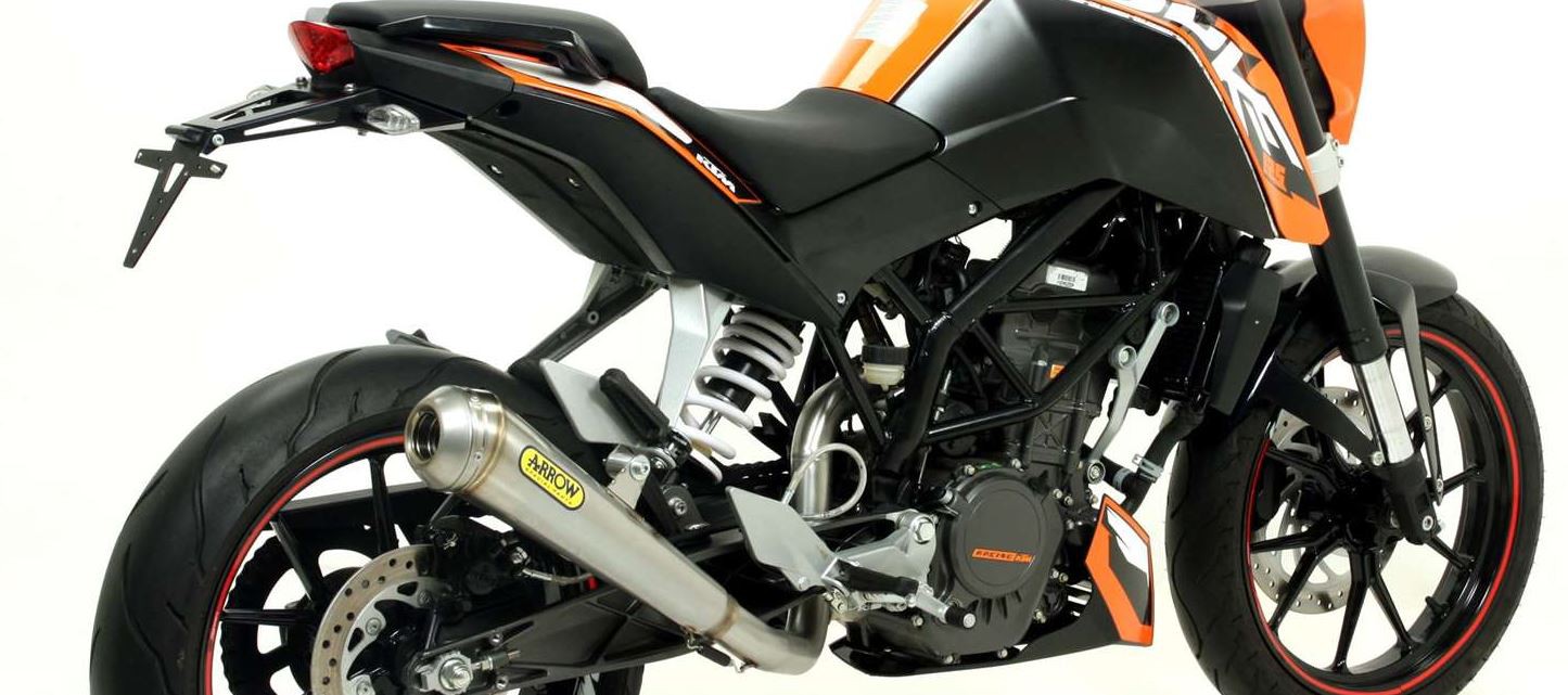 Silencieux ARROW Pro-Race pour Duke 125 (11-16) Duke 200 (11-14)