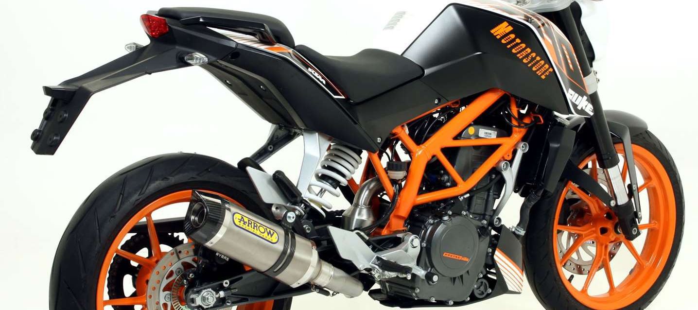 Silencieux ARROW Street Thunder pour Duke 390 (13-15)