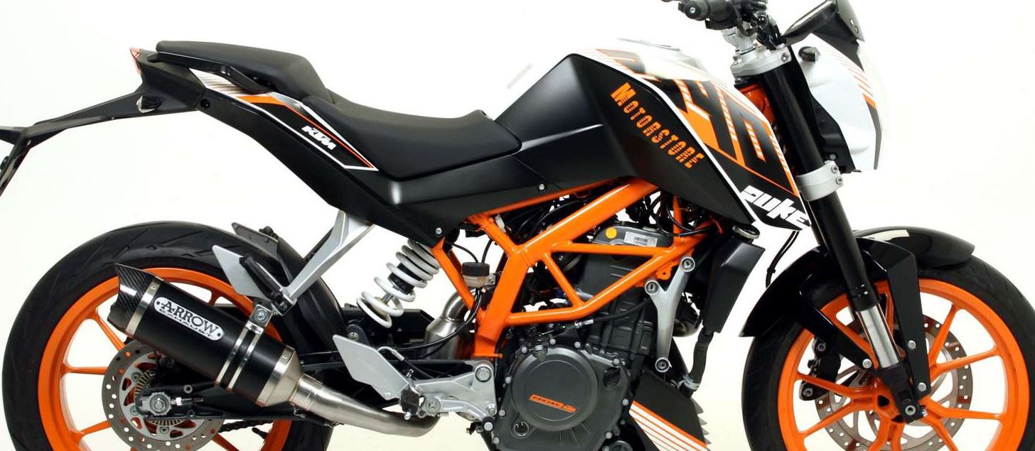 Silencieux ARROW Street Thunder pour Duke 390 (13-15)