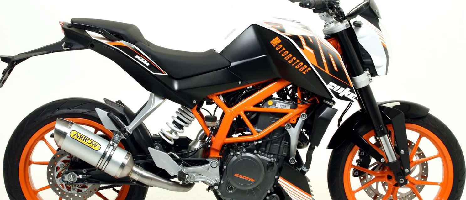 Silencieux ARROW Street Thunder pour Duke 390 (13-15)
