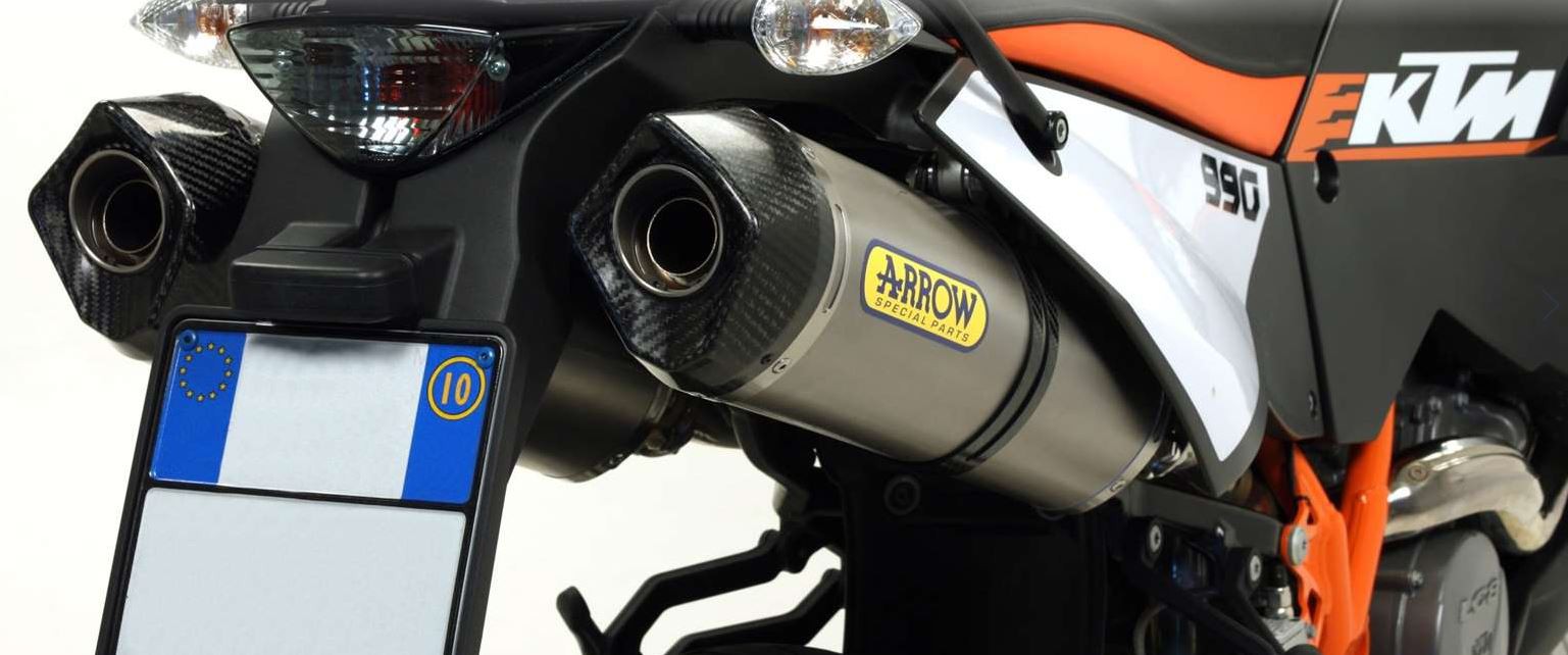 Silencieux ARROW Race-Tech pour 990 Adventure (06-14)