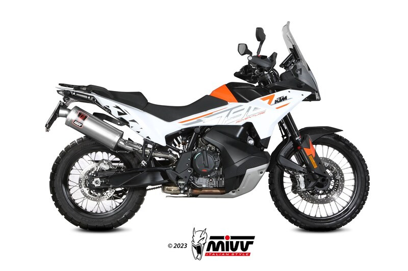 Silencieux MIVV Dakar pour 890 Adventure / R / L / Rally (21-24) KT.021.LEK
