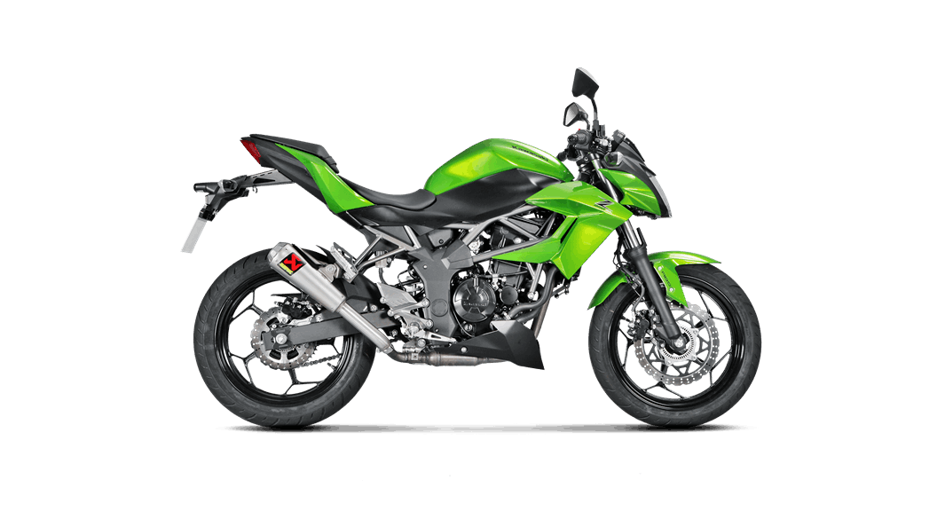 Modèle d'exposition Silencieux Titane Akrapovic pour Z125 / Ninja 125 (19-24) S-K2SO8-CUBT