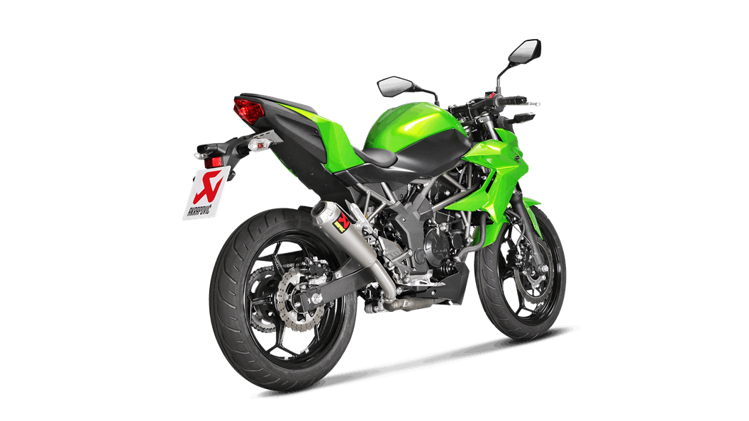 Modèle d'exposition Silencieux Titane Akrapovic pour Z125 / Ninja 125 (19-24) S-K2SO8-CUBT