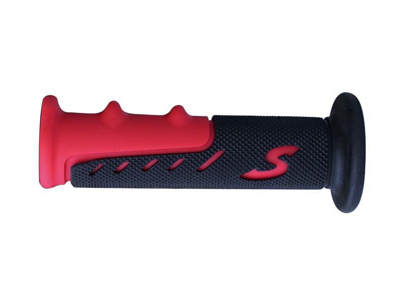 Poignée Quad DOMINO Color's Noir - Rouge