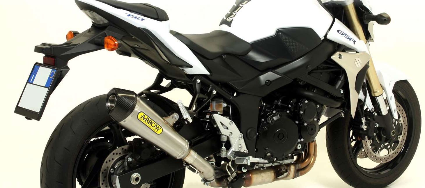 Silencieux ARROW X-Kone pour GSR750 (11-16)