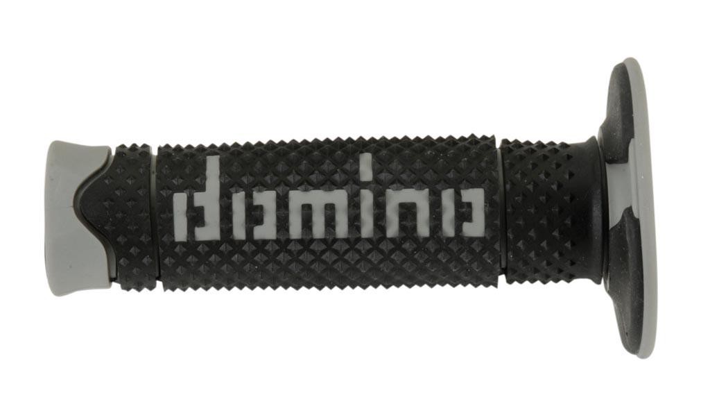Poignée Quad DOMINO Off - Road Full Grip Noir - Gris