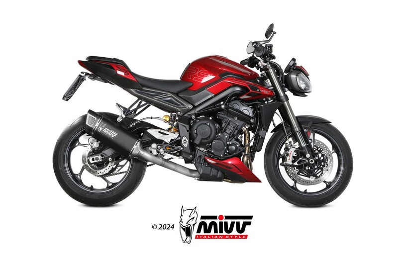 Ligne complète MIVV SR-1 pour Street Triple 765 R / RS (23-25) T.026.LR1TB