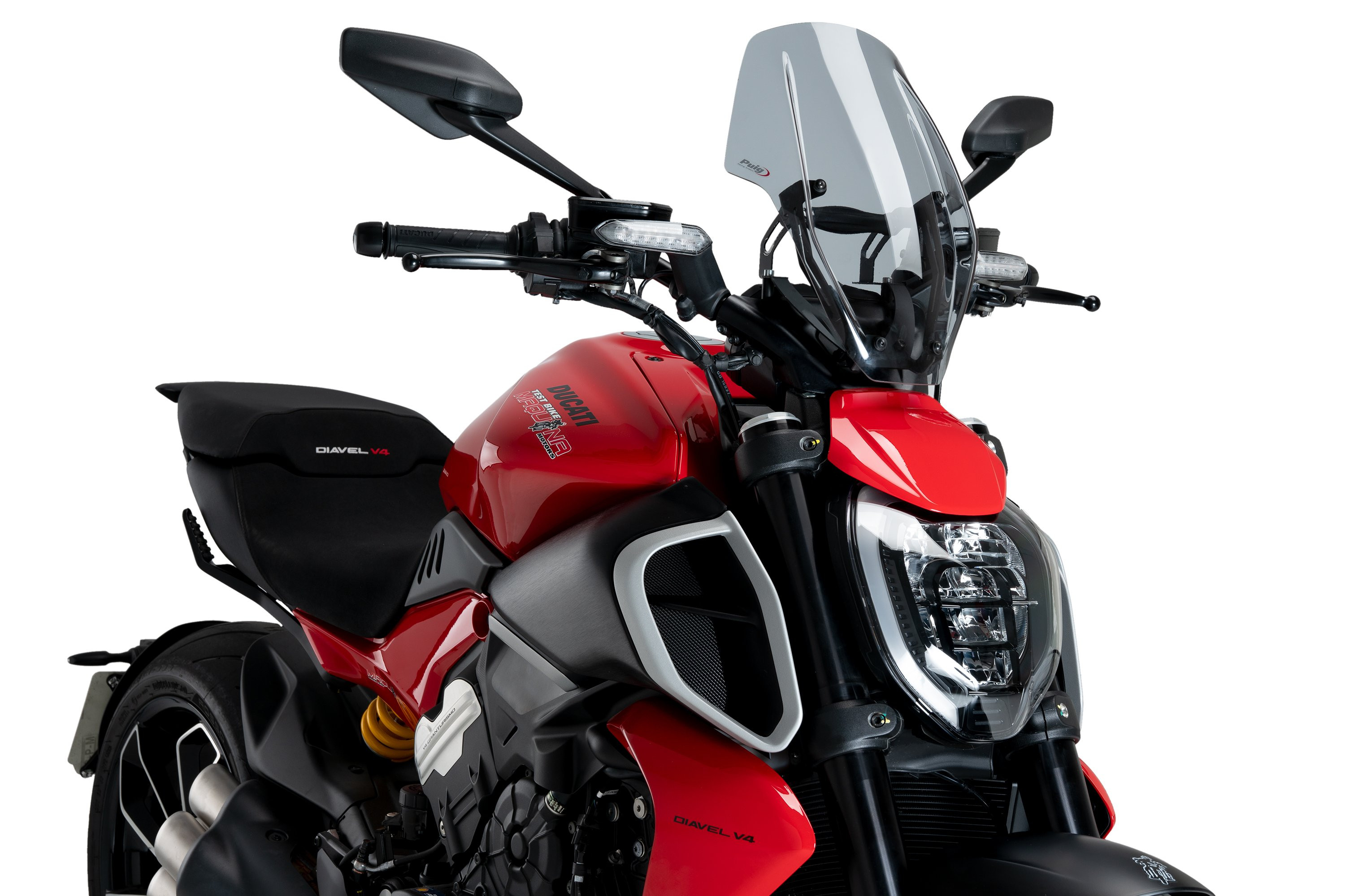 Bulle Puig Réglable pour Diavel V4 (24-25)