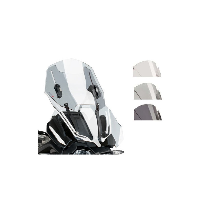 Bulle Puig Réglable Pour Royal Enfield Himalayan 450 - Transparente