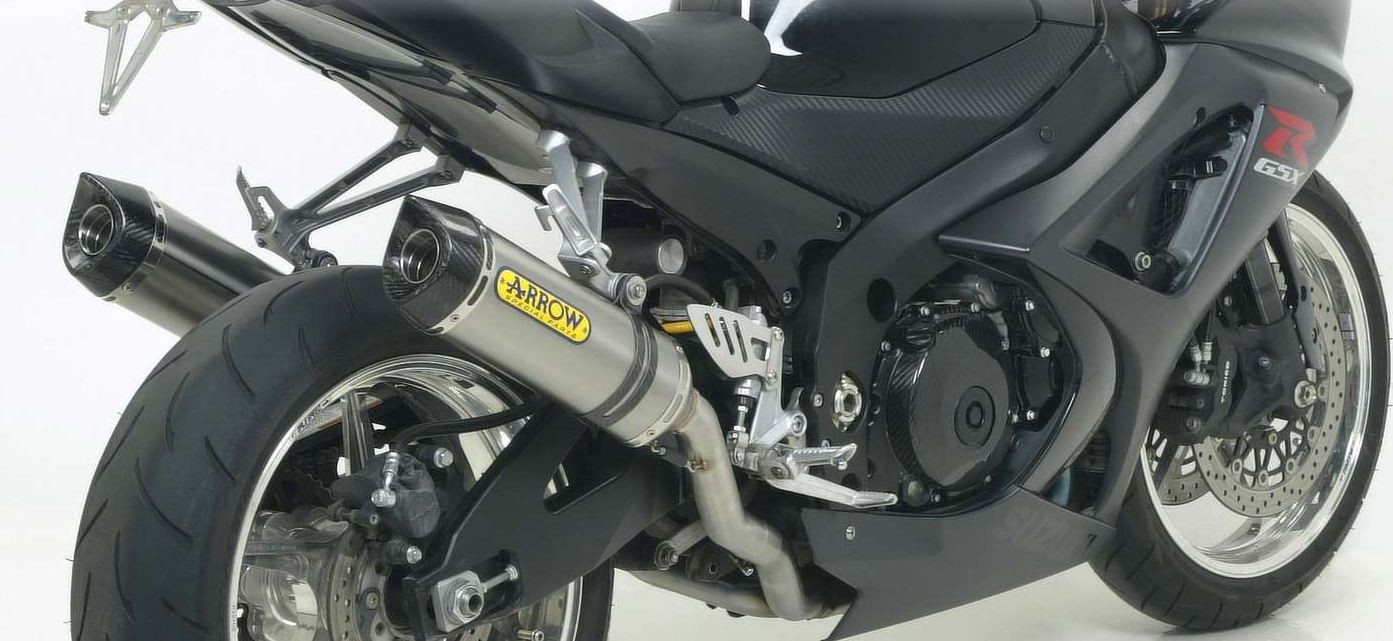 Paire de Silencieux ARROW Street Thunder pour GSXR1000 (07-08)