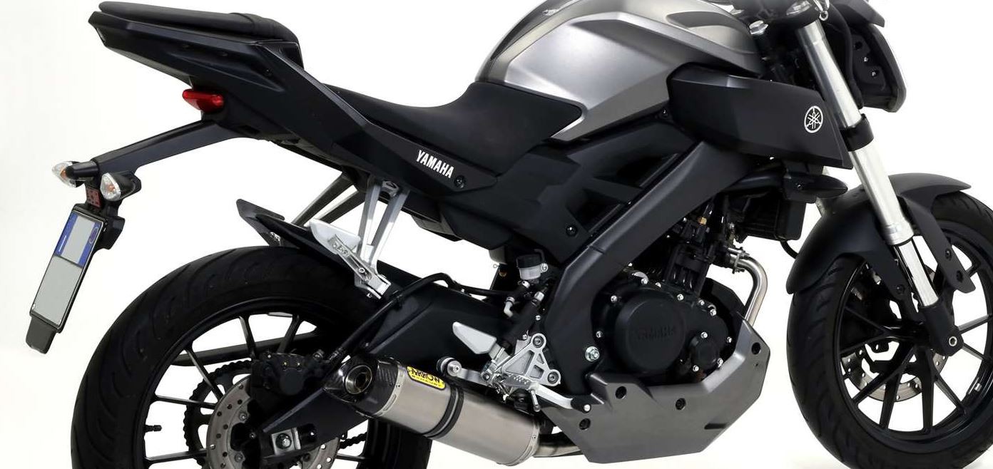 Ligne ARROW Street Thunder non catalysée pour MT125 (14-19)