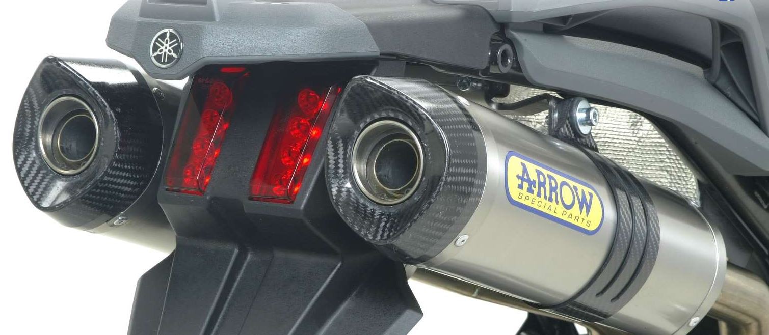Paire de Silencieux ARROW Street Thunder pour 660 Ténéré (08-15)
