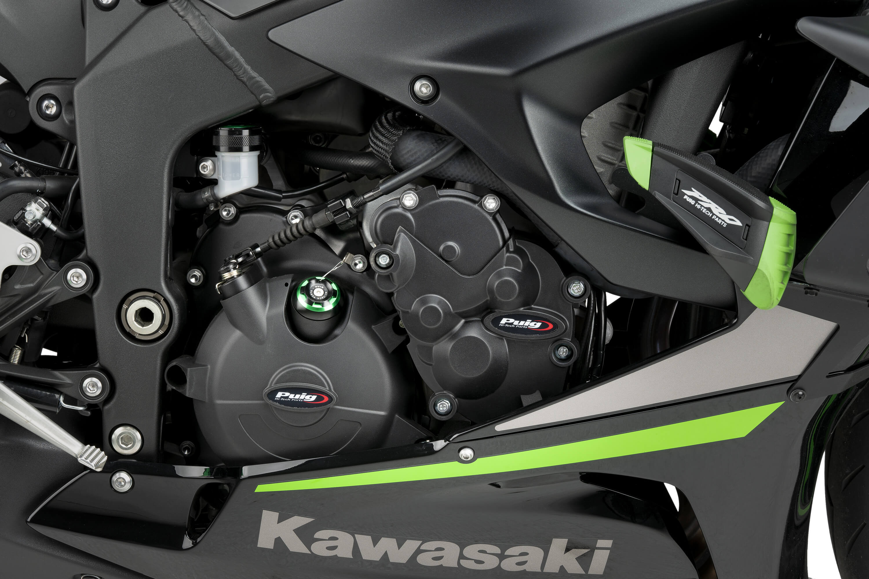 Kit Protections de Carters Puig Homologué FIM ZX-6R Ninja 636 (13-17)