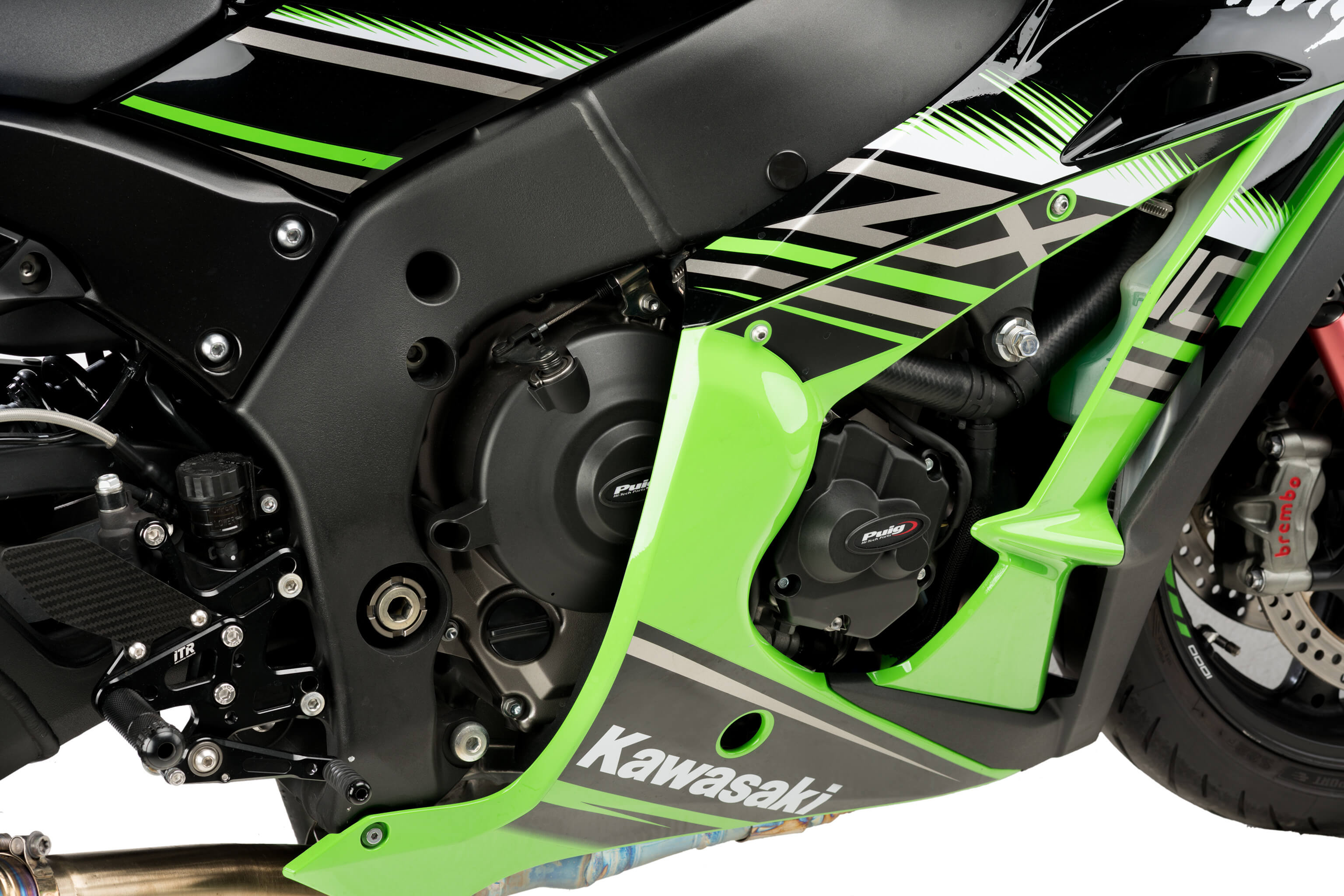 Kit Protections de Carters Puig Homologué FIM ZX-10R / RR Ninja (11-25)