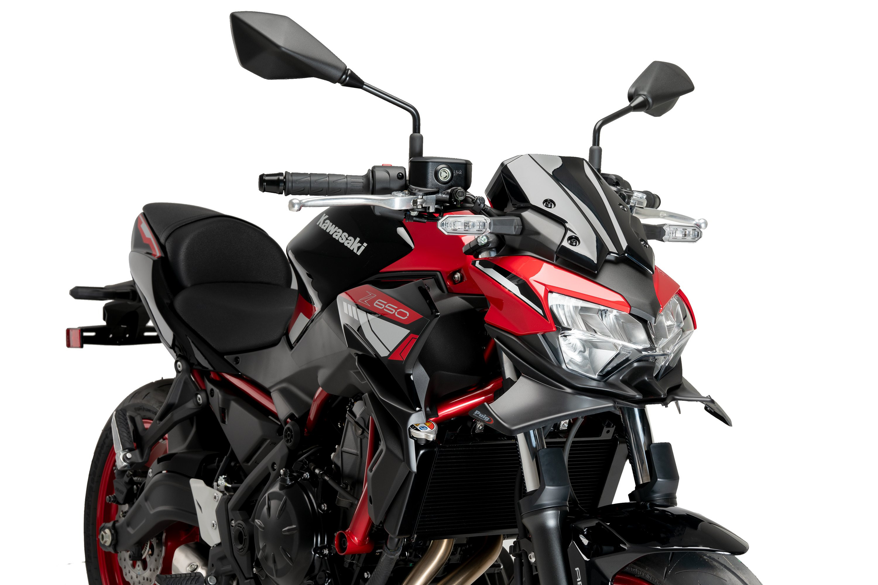 Aileron Frontal Downforce Roadster Puig pour Z 650 (21-25)