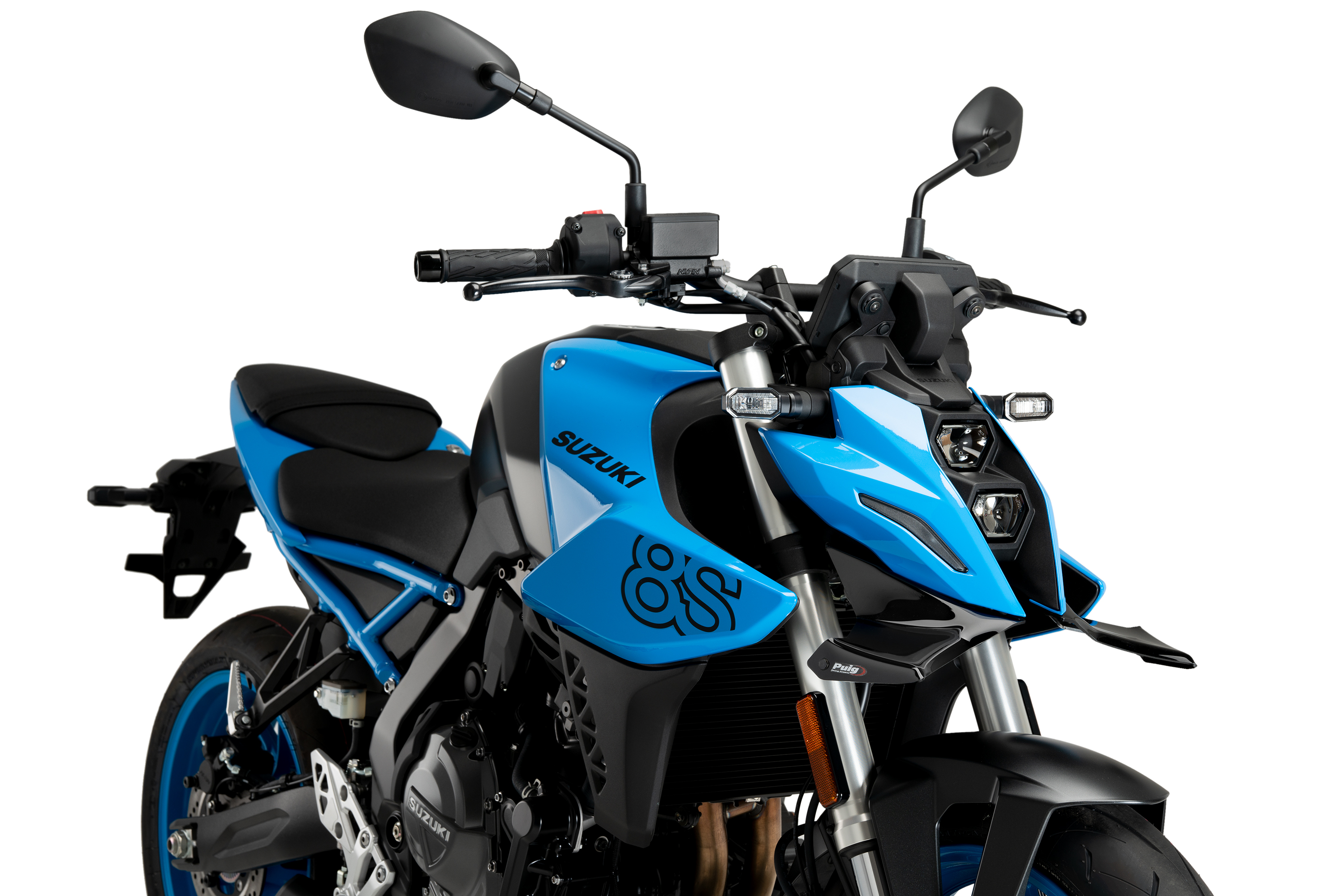 Aileron Frontal Downforce Roadster Puig pour GSX-8S (23-25)