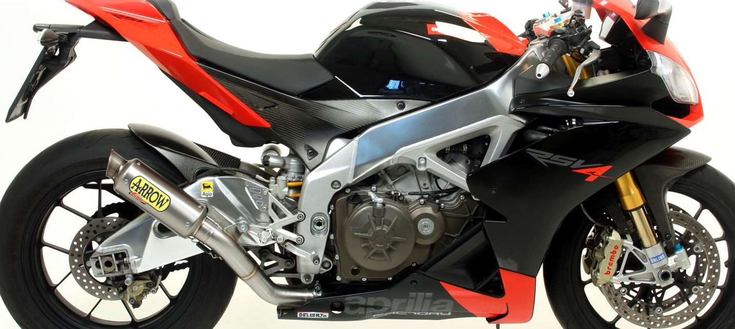 Silencieux ARROW GP2 "Non Homologué" pour RSV4 R (09-16) Tuono V4 1000 (11-16)