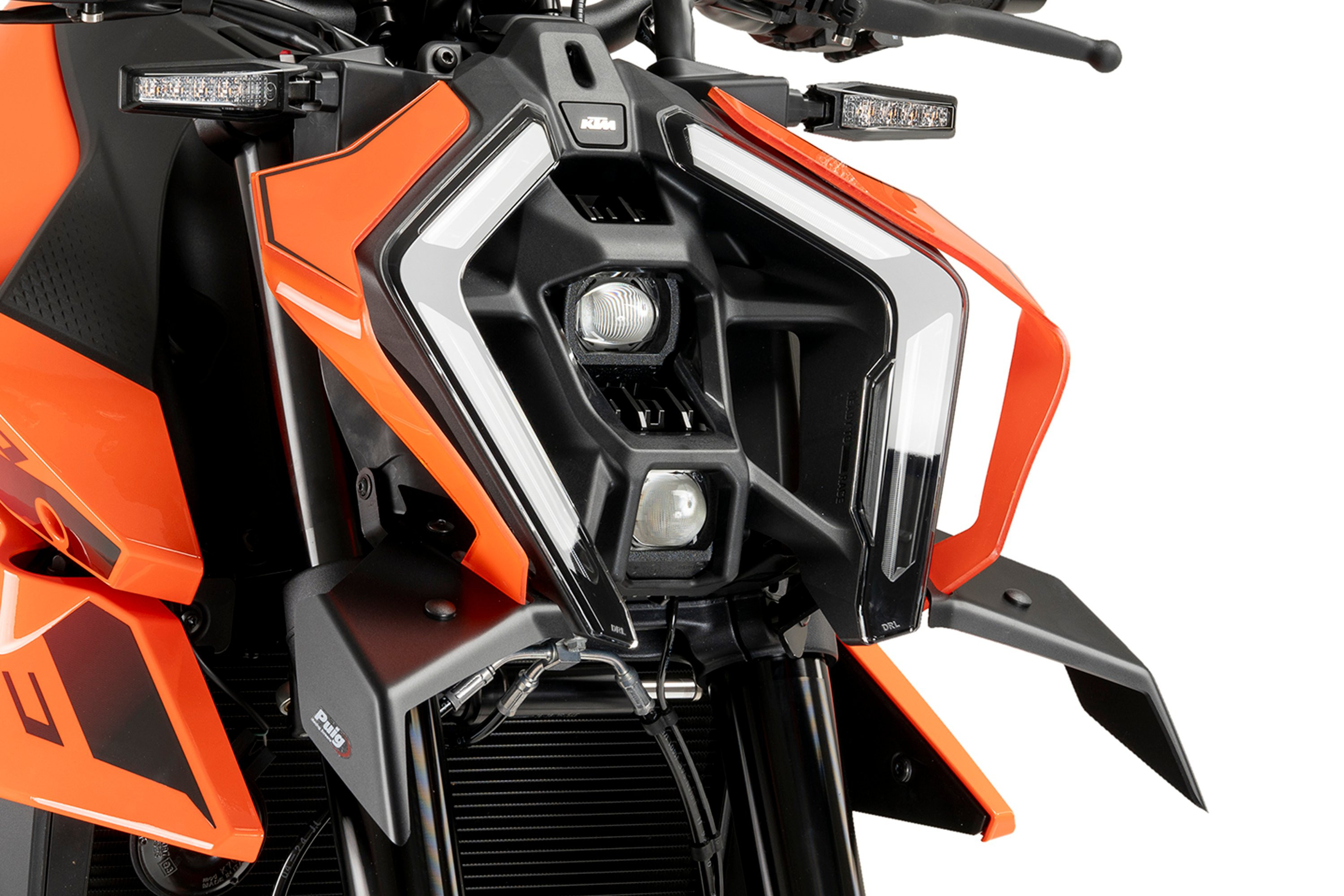 Aileron Frontal Downforce Roadster Puig pour Duke 990 / R (24-25)