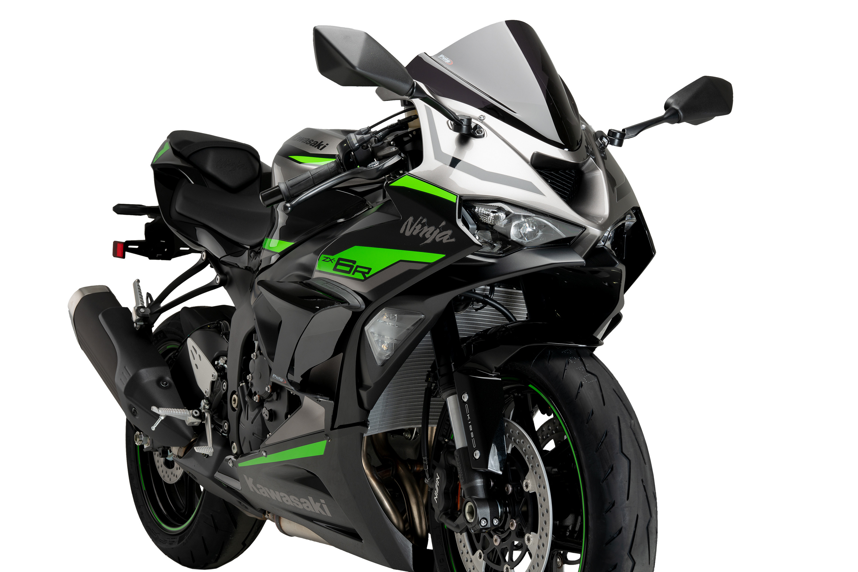 Aileron Latéral Downforce Race Puig pour ZX-6R Ninja (24-25)