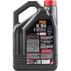 Huile Moto Motul 7100 15W50 4 Litres + Filtre à Huile Offert