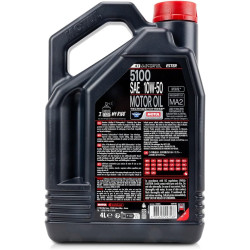Huile moto Motul 5100 4T 10W50 4 Litres + Filtre à Huile Offert
