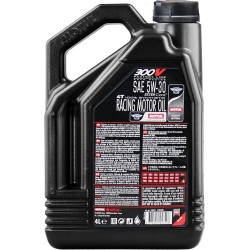 Huile moto Motul 300V 5W30 4 Litres Factory Line Road Racing + Filtre à Huile Offert