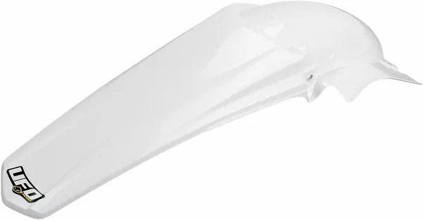 Garde Boue Arrière Blanc UFO Moto pour Yamaha YZ250 F (06-09) YA03881