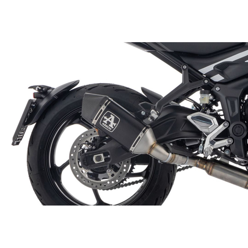Ligne d'Échappement Homologuée ARROW Veloce pour Trident 660 (25 et +) Ligne d'Échappement Homologuée ARROW Veloce pour Trident 660 (25 et +)
