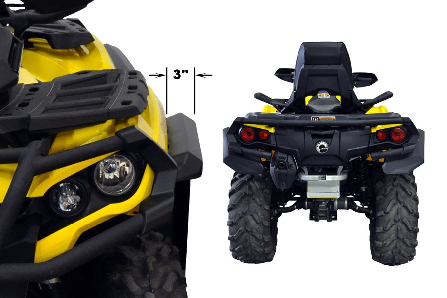 Kit Extension D'Ailes D2 Pour Quad Can - Am Outlander Max 650 (12-17) Outlander Max 800 (12-16) Outlander Max 1000 (12-17)