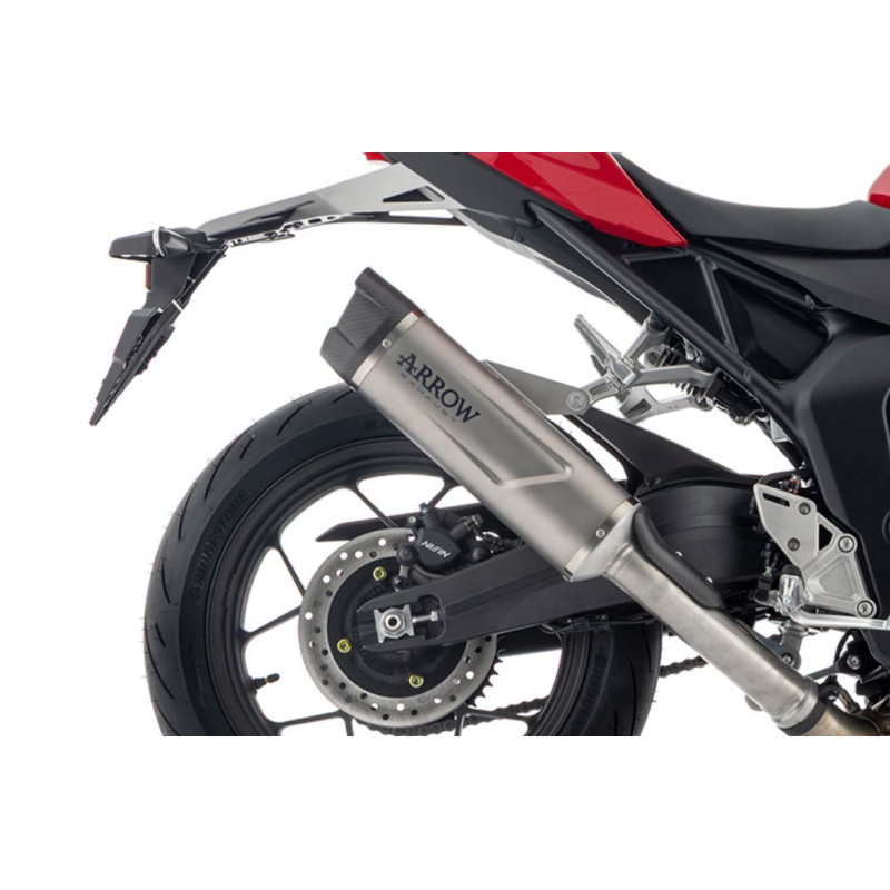 Ligne d'Échappement "Non Homologué" ARROW Indy-Race EVO pour CB 1000 Hornet (25 et +) Ligne d'Échappement "Non Homologué" ARROW Indy-Race EVO pour CB 1000 Hornet (25 et +)