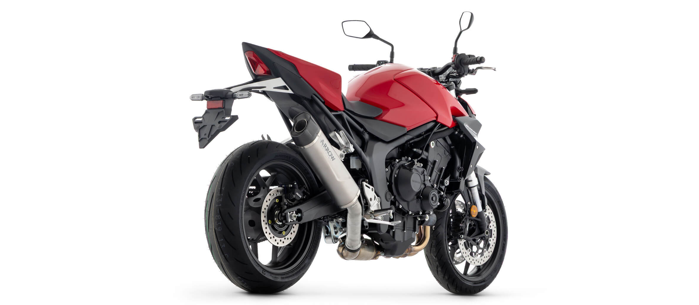Ligne d'Échappement "Non Homologué" ARROW Indy-Race EVO pour CB 1000 Hornet (25 et +)