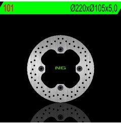 Disque de Frein Moto NG Brake arrière pour NX 650 Dominator (88-92) 101