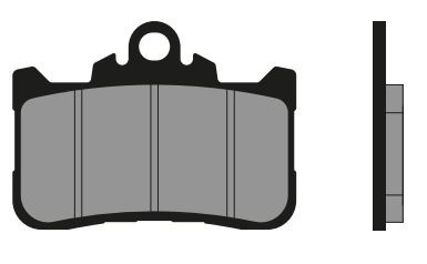 Plaquette de frein Avant Brenta FT4308 - Métal Fritté Route