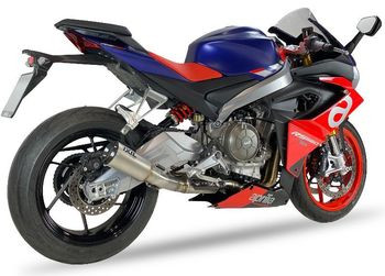 Ligne Complète d'échappement Ixil RC Inox/Carbone pour Aprilia RS 660 (21-24) CA 3275 RC