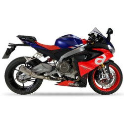 Ligne Complète d'échappement Ixil RC Inox/Carbone pour Aprilia RS 660 (21-24) CA 3275 RC