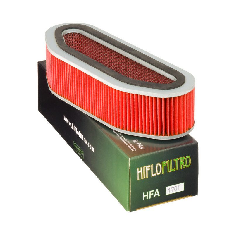 Filtre à air Hiflofiltro HFA1701 pour CB 750 Four (70-78) Filtre à air Hiflofiltro HFA1701 pour CB 750 Four (70-78)