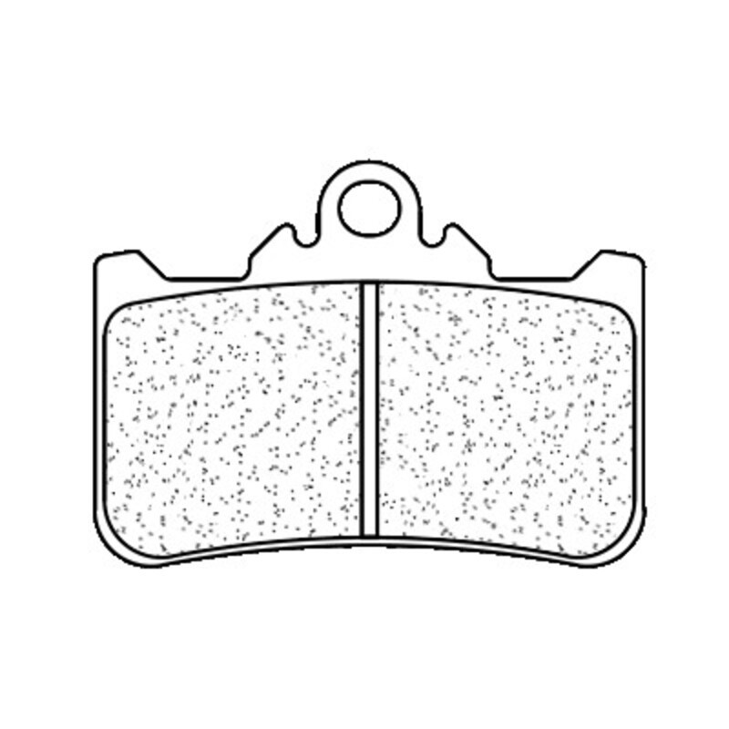 Plaquette de Frein Moto Avant CL Brakes 1276XBK5 - Métal Fritté Route et Piste
