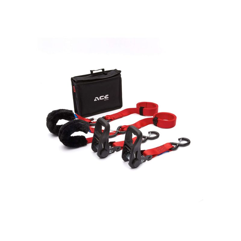 Set de Sangle à Cliquet Ratchet Strap Deluxe 2-Pack Acebikes Set de Sangle à Cliquet Ratchet Strap Deluxe 2-Pack Acebikes