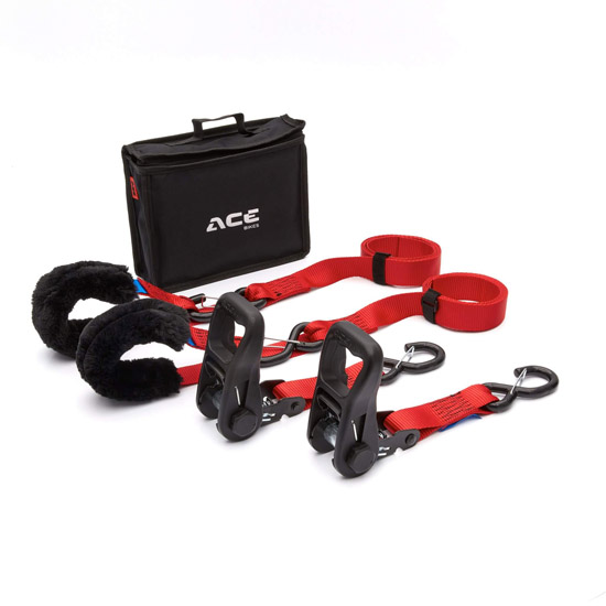 Set de Sangle à Cliquet Ratchet Strap Deluxe 2-Pack Acebikes