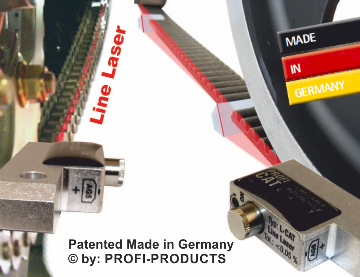 Boitier d'alignement Manétique avec Faisceau Laser pour Chaine et Courroie PROFI - CAT-LINE-MAGNET
