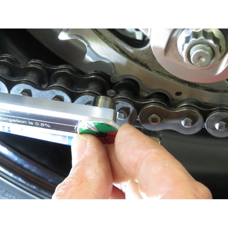 CEM Appareil de Contrôle d’Usure de Chaîne Moto PROFI 