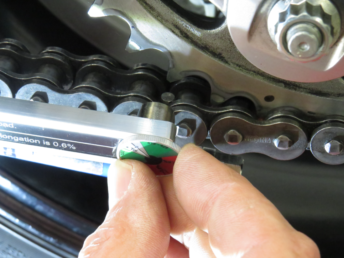 CEM Appareil de Contrôle d’Usure de Chaîne Moto PROFI 