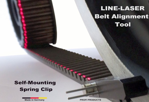 Outil d’Alignement Courroie Moto au Laser PROFI