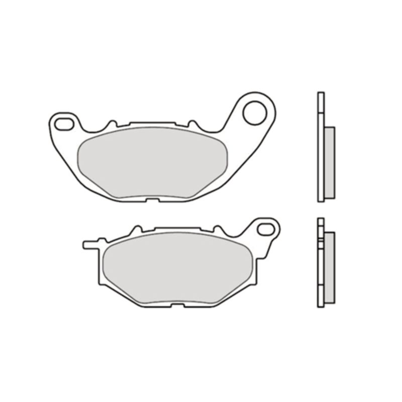 Plaquette de frein Compétition Brembo Z04 M068 - Carbone Céramique Compétition