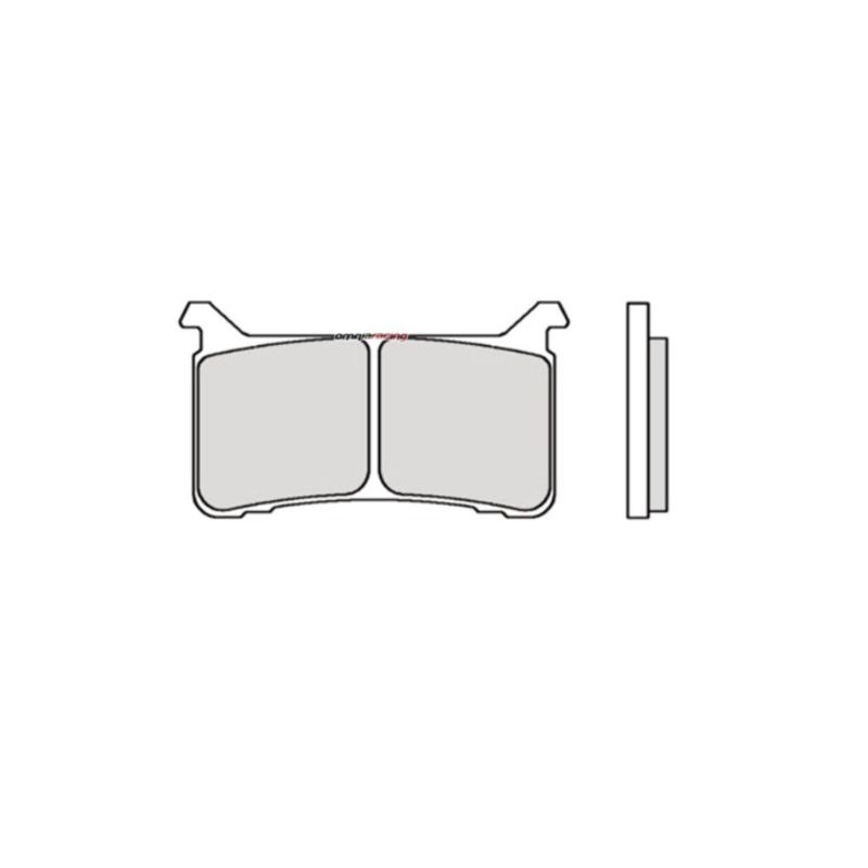 Plaquette de frein Compétition Brembo Z04 107A48610 - Carbone Céramique Compétition