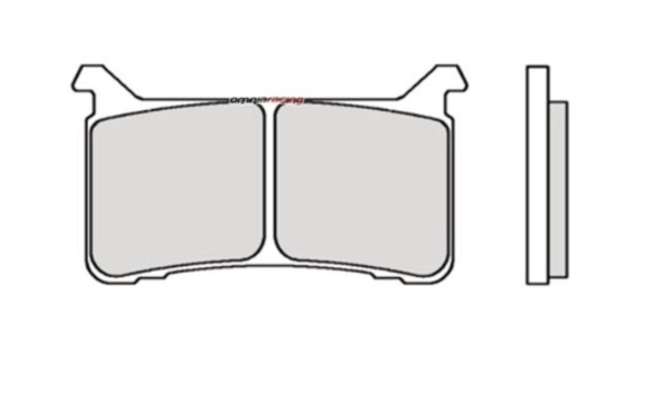 Plaquette de frein Compétition Brembo Z04 107A48610 - Carbone Céramique Compétition