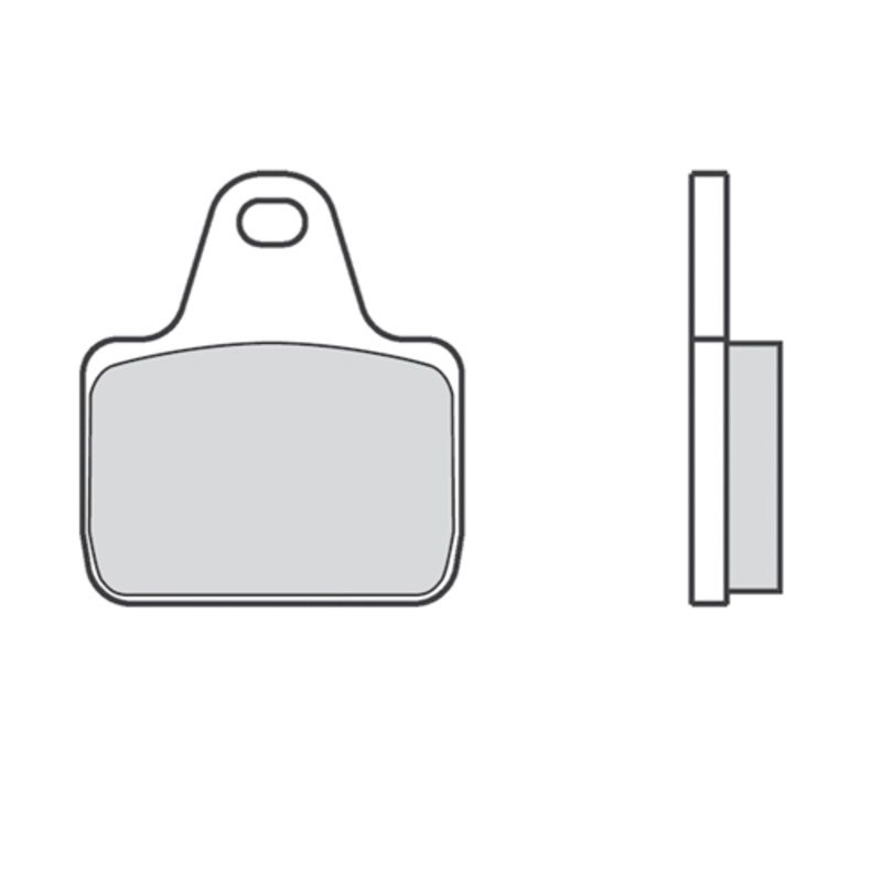 Plaquette de frein Compétition Brembo Z04 M049 - Carbone Céramique Compétition